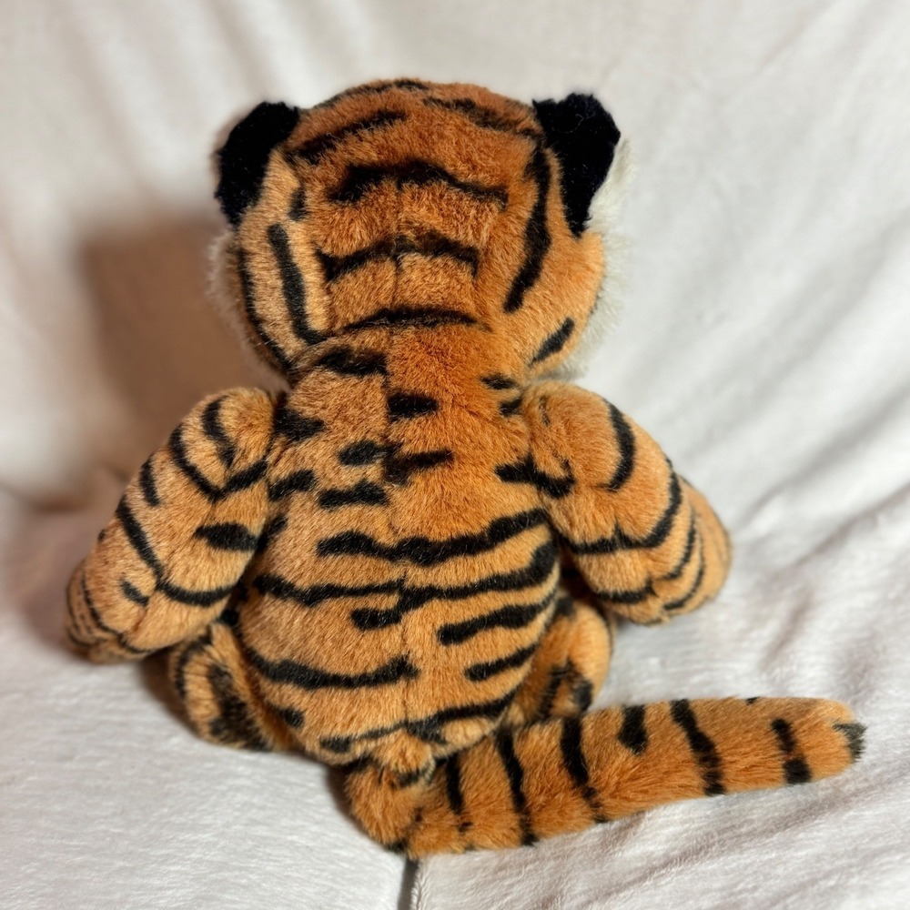 VINTAGE 1990s Tickles The Bengal Tiger Russ Berrie 16" Weighted Stuffed Animal - Picture 3 of 4